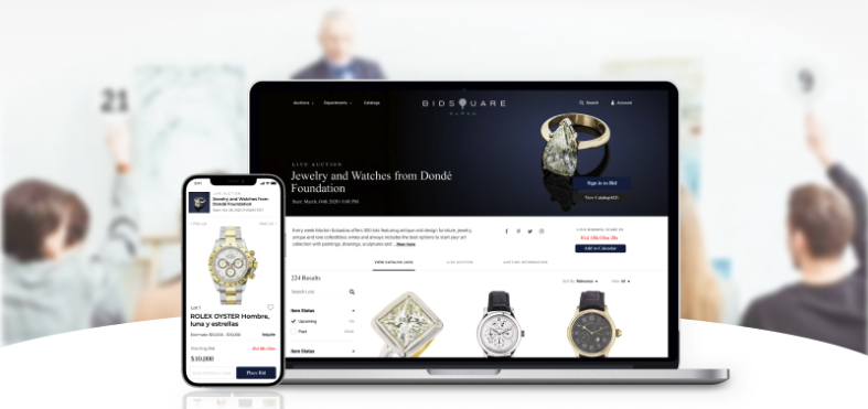 screenshot of Bidsquare Cloud
